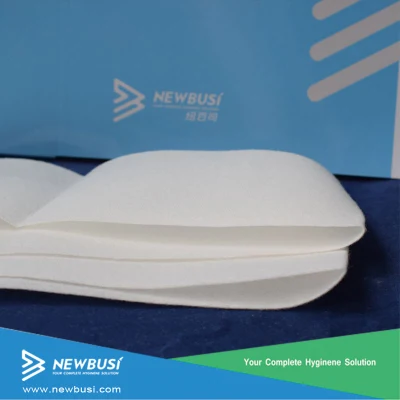 Rouleau de papier Airlaid pour matière première de serviette hygiénique